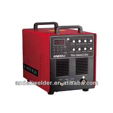 Soldadora de alta frecuencia popular TIG Welder 200AMP de la soldadora de la CC del nuevo diseño